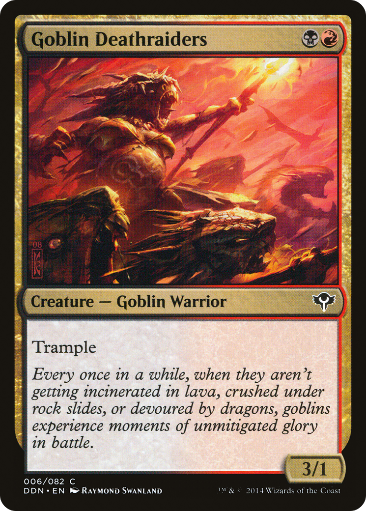 Image of Goblin Deathraiders (DDN-006) - Duel Decks: Speed vs. Cunning