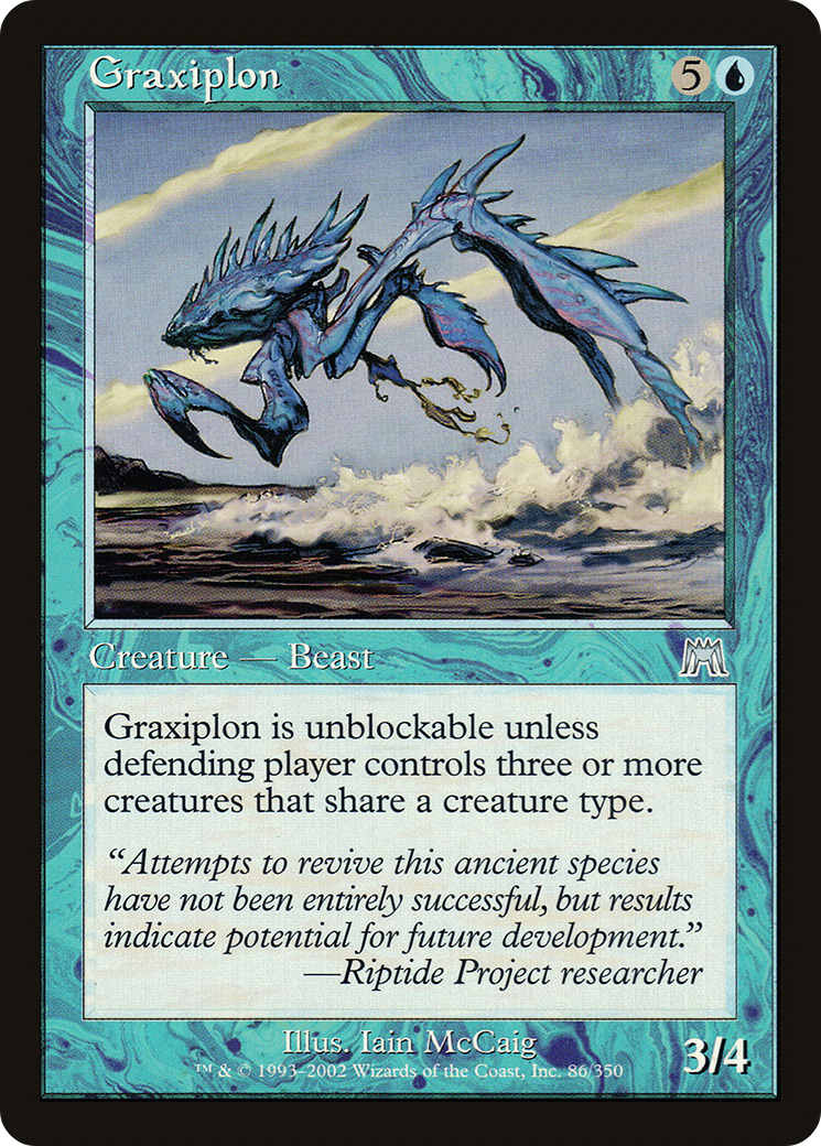 Image of Graxiplon (ONS-086) - Onslaught Foil