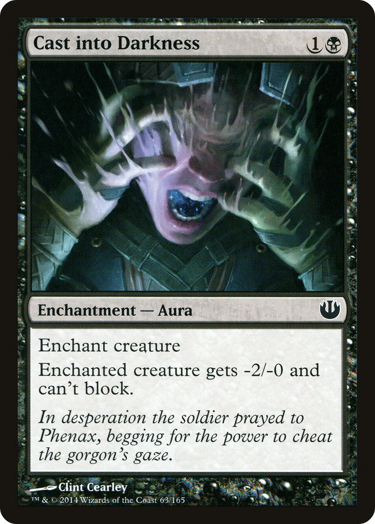Image of Cast into Darkness (JOU-063) - Journey into Nyx Foil