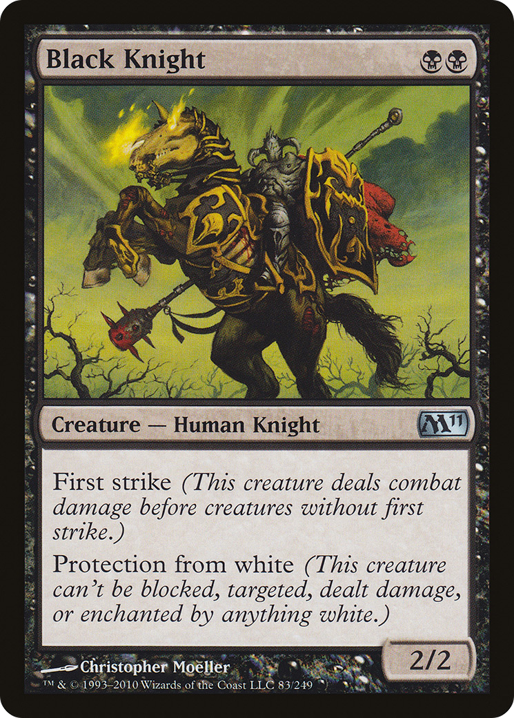 Image of Black Knight (M11-083) - Magic 2011