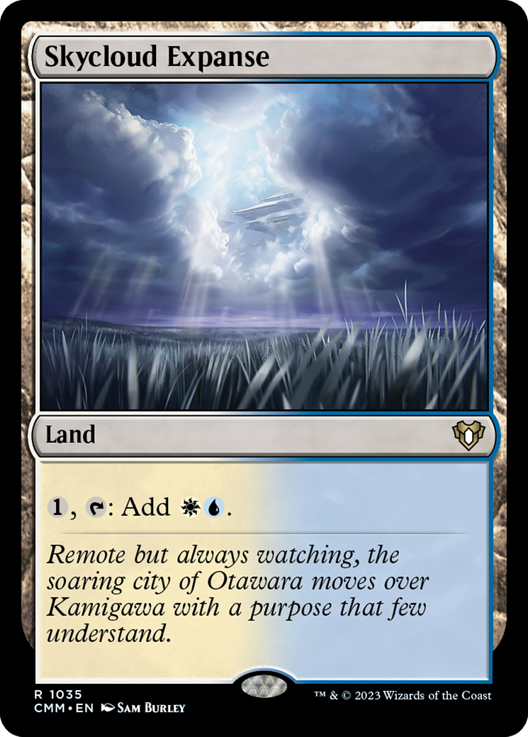 Image of Skycloud Expanse (CMM-1035) - Commander Masters