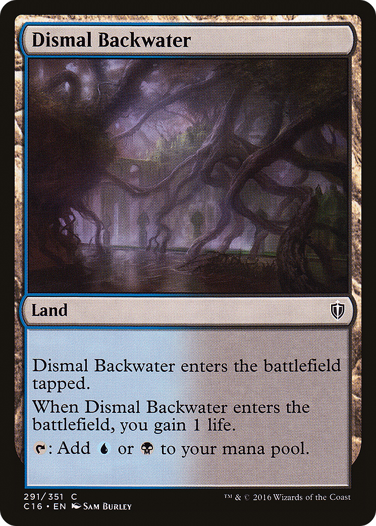Image of Dismal Backwater (C16-291) - Commander 2016