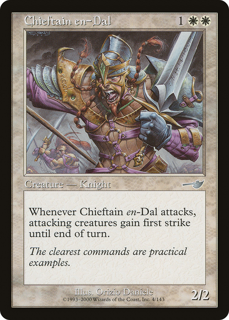 Image of Chieftain en-Dal (NMS-004) - Nemesis Foil