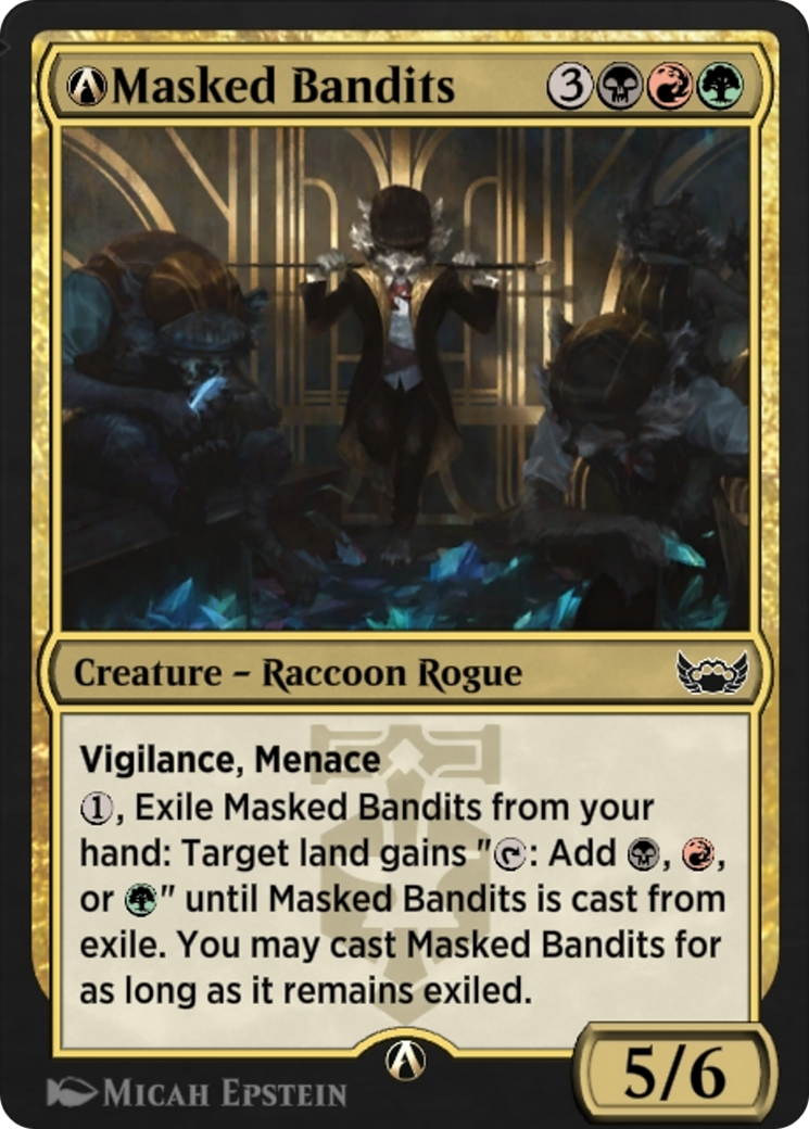 Image of A-Masked Bandits (SNC-A-201) - Streets of New Capenna