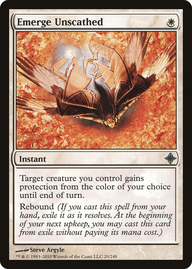Image of Emerge Unscathed (ROE-020) - Rise of the Eldrazi Foil