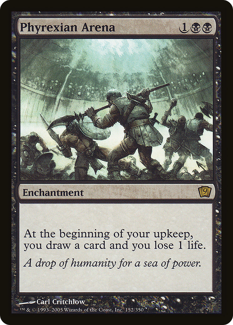 Image of Phyrexian Arena (9ED-152) - 9th Edition