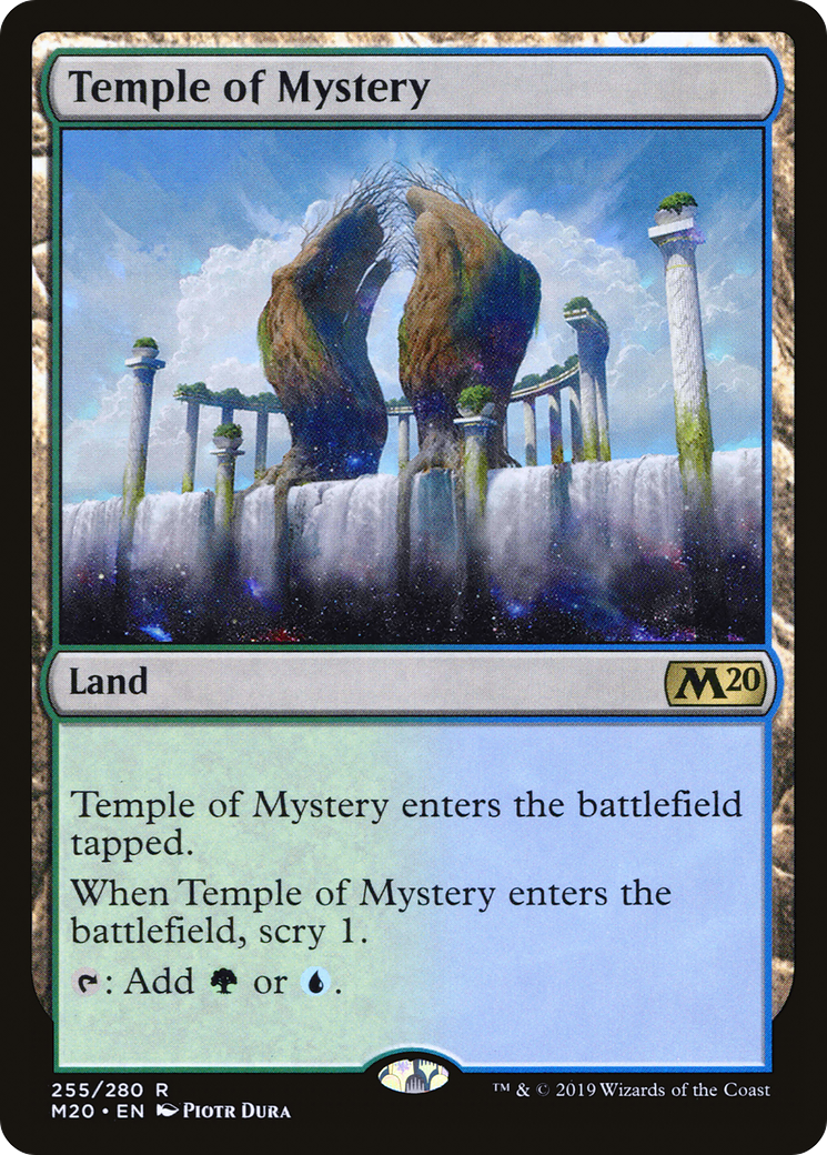 Image of Temple of Mystery (M20-255) - Core Set 2020