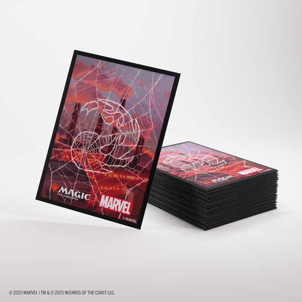 Image of Card Sleeves: MTG Premium Art- Marvel's Spider-Man- Spider-Man Mountain