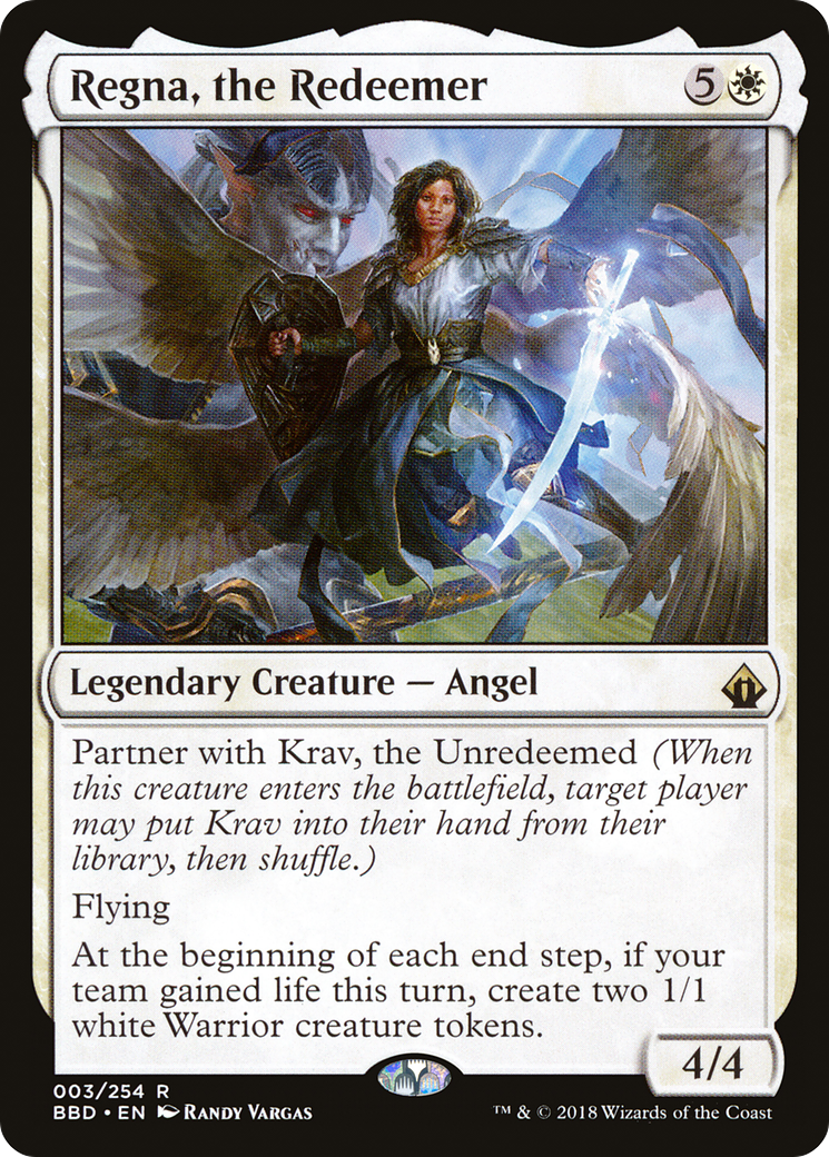 Image of Regna, the Redeemer (BBD-003) - Battlebond Foil