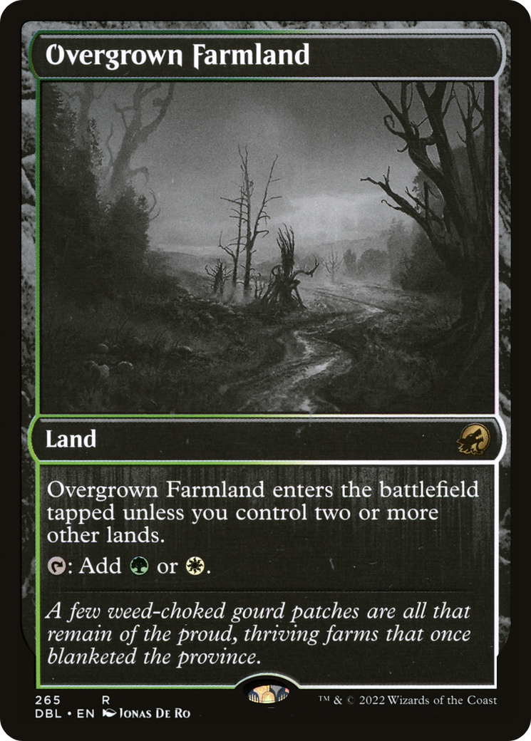 Image of Overgrown Farmland (DBL-265) - Innistrad: Double Feature