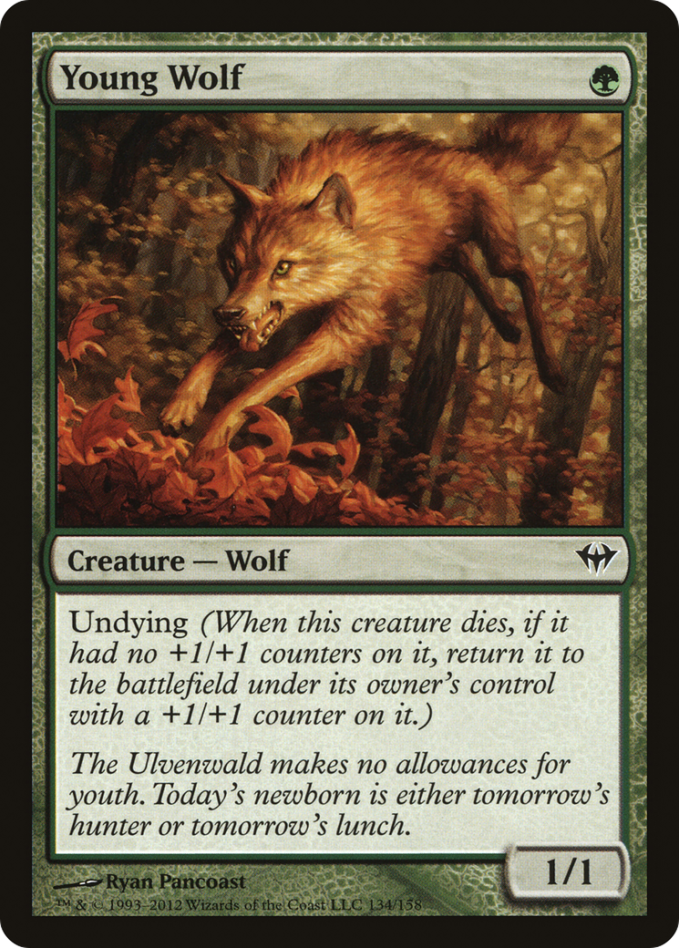 Image of Young Wolf (DKA-134) - Dark Ascension