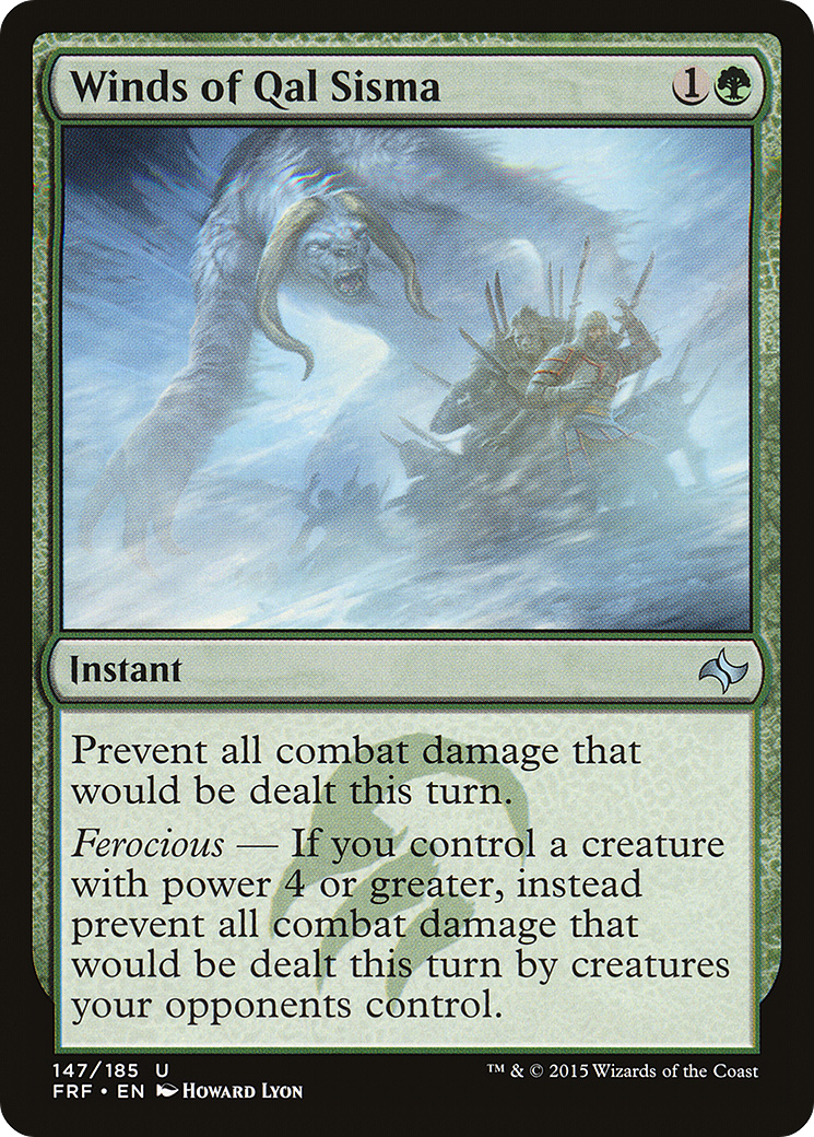 Image of Winds of Qal Sisma (FRF-147) - Fate Reforged Foil