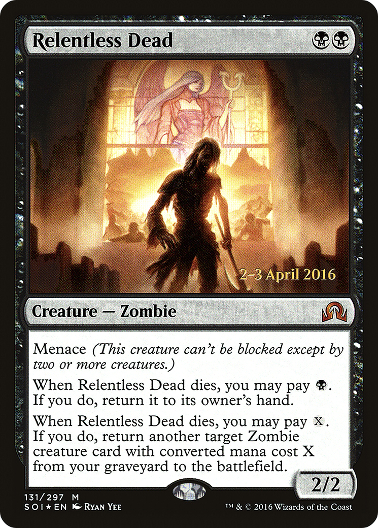 Image of Relentless Dead (PRE-131) - Shadows over Innistrad Promos Foil