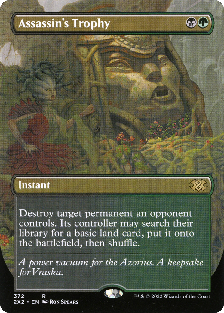 Image of Assassin's Trophy (Borderless) (2X2-372) - Double Masters 2022 (Borderless)