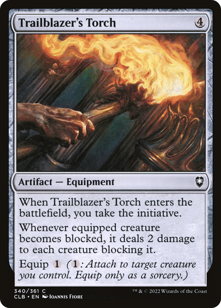 Image of Trailblazer's Torch (CLB-340) - Commander Legends: Battle for Baldur's Gate