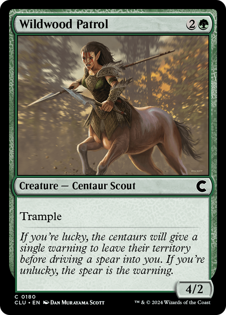 Image of Wildwood Patrol (CLU-180) - Ravnica: Clue Edition