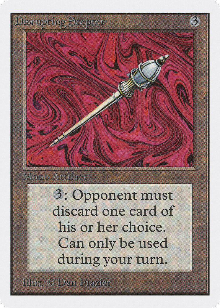 Image of Disrupting Scepter (2ED-) - Unlimited Edition