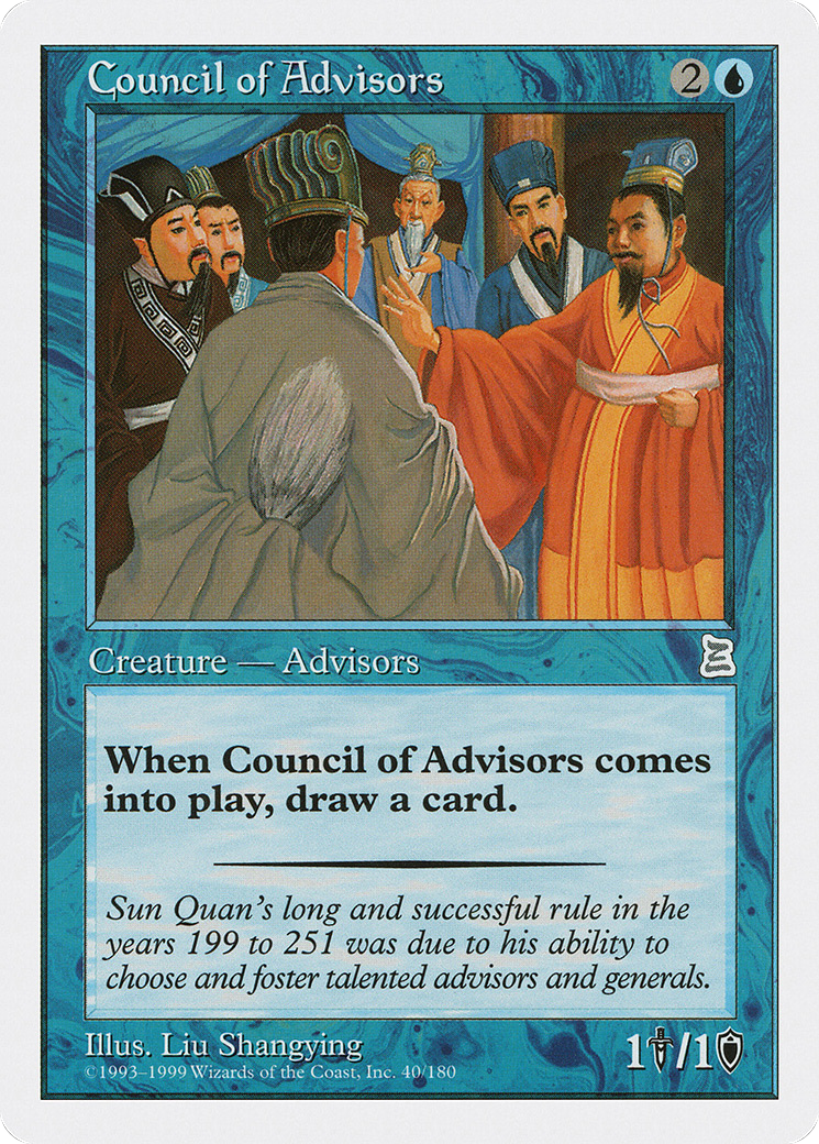 Image of Council of Advisors (PTK-040) - Portal Three Kingdoms