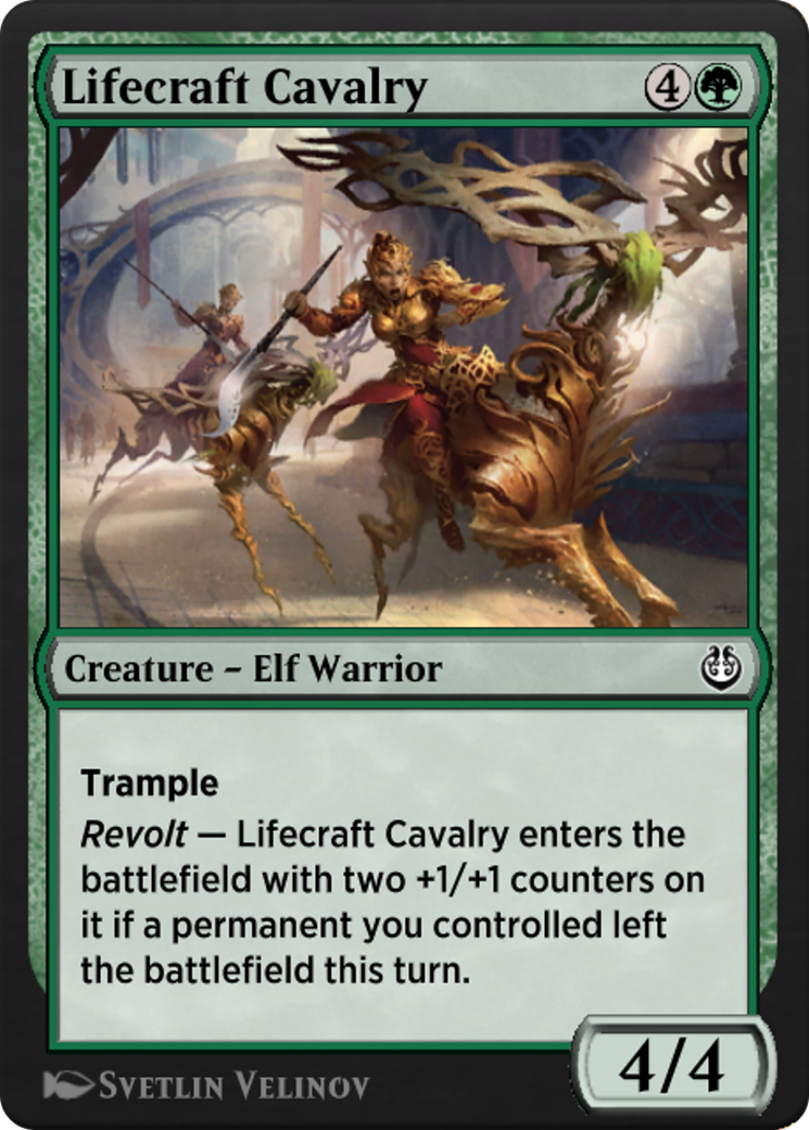 Image of Lifecraft Cavalry (KLR-166) - Kaladesh Remastered