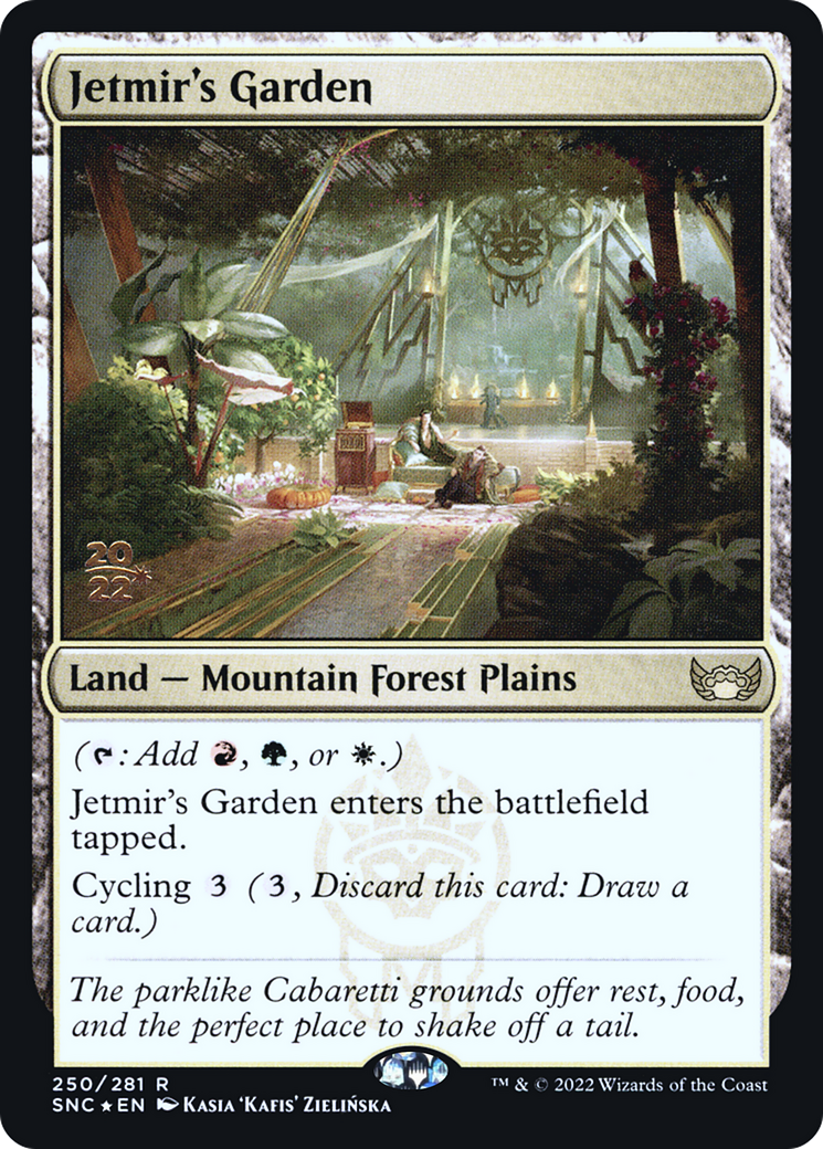 Image of Jetmir's Garden (PRE-250) - Streets of New Capenna Promos Foil