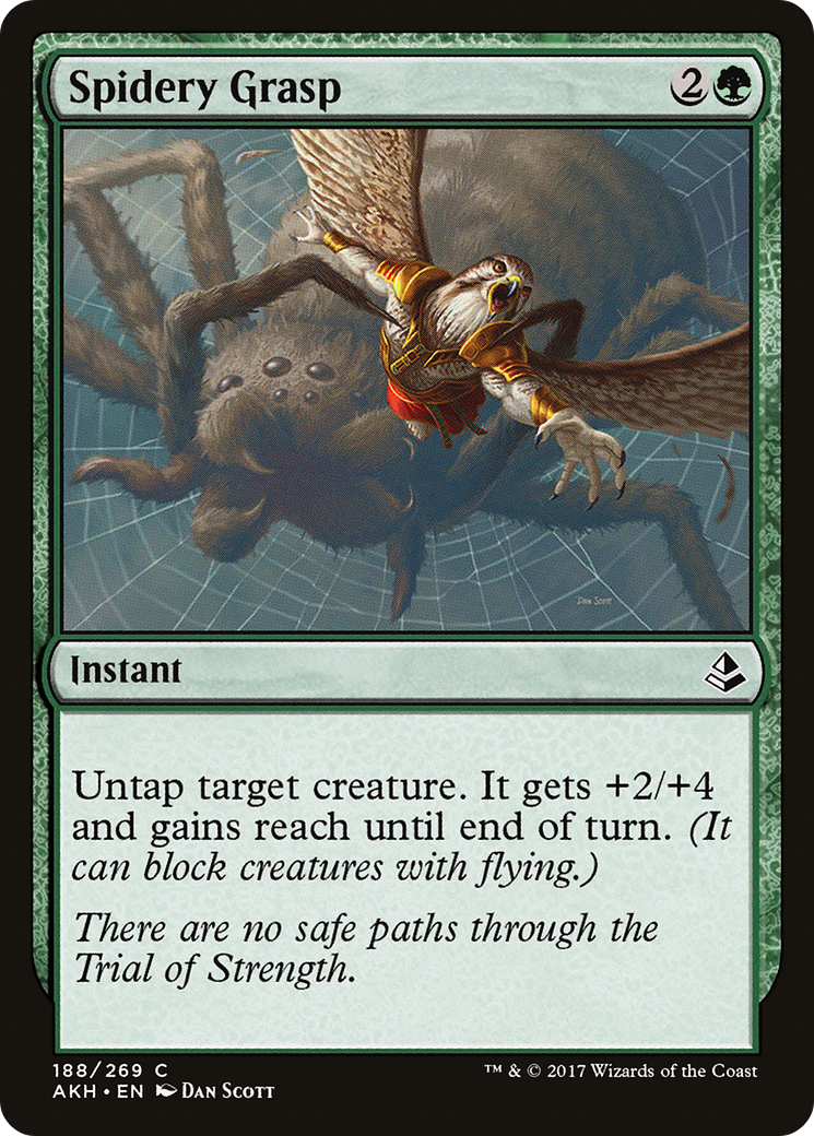 Image of Spidery Grasp (AKH-188) - Amonkhet