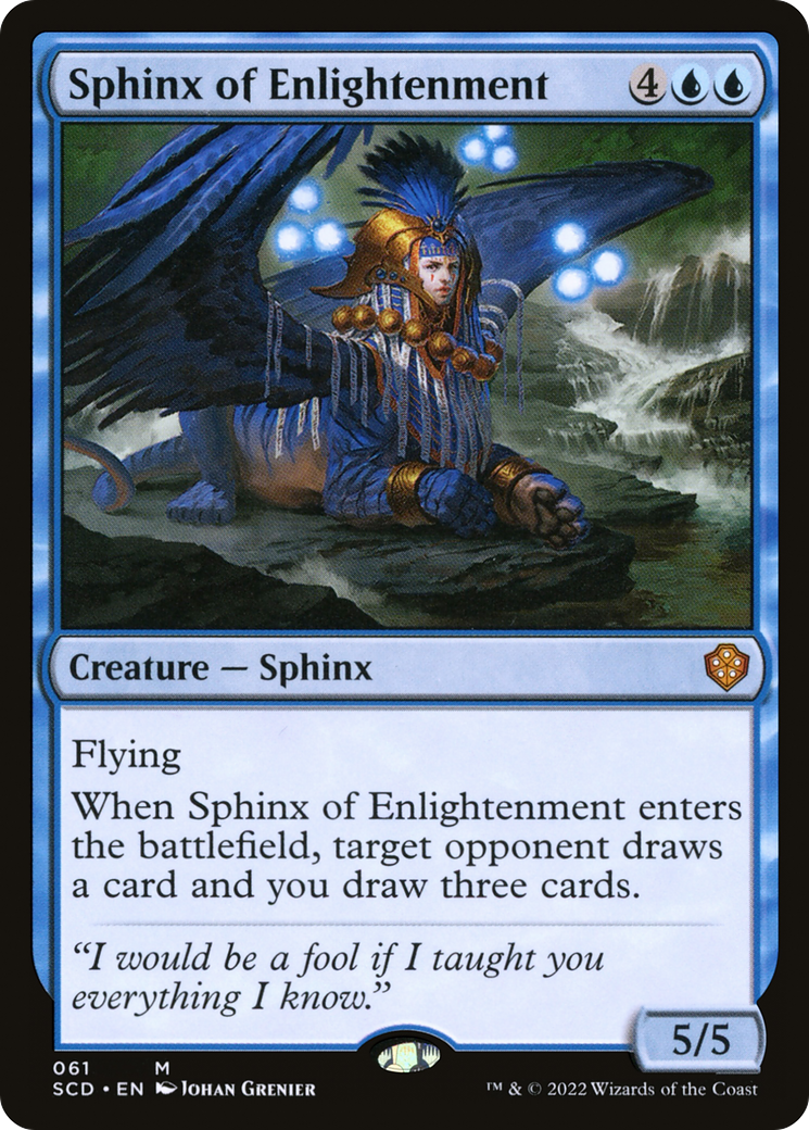 Image of Sphinx of Enlightenment (SCD-061) - Starter Commander Decks