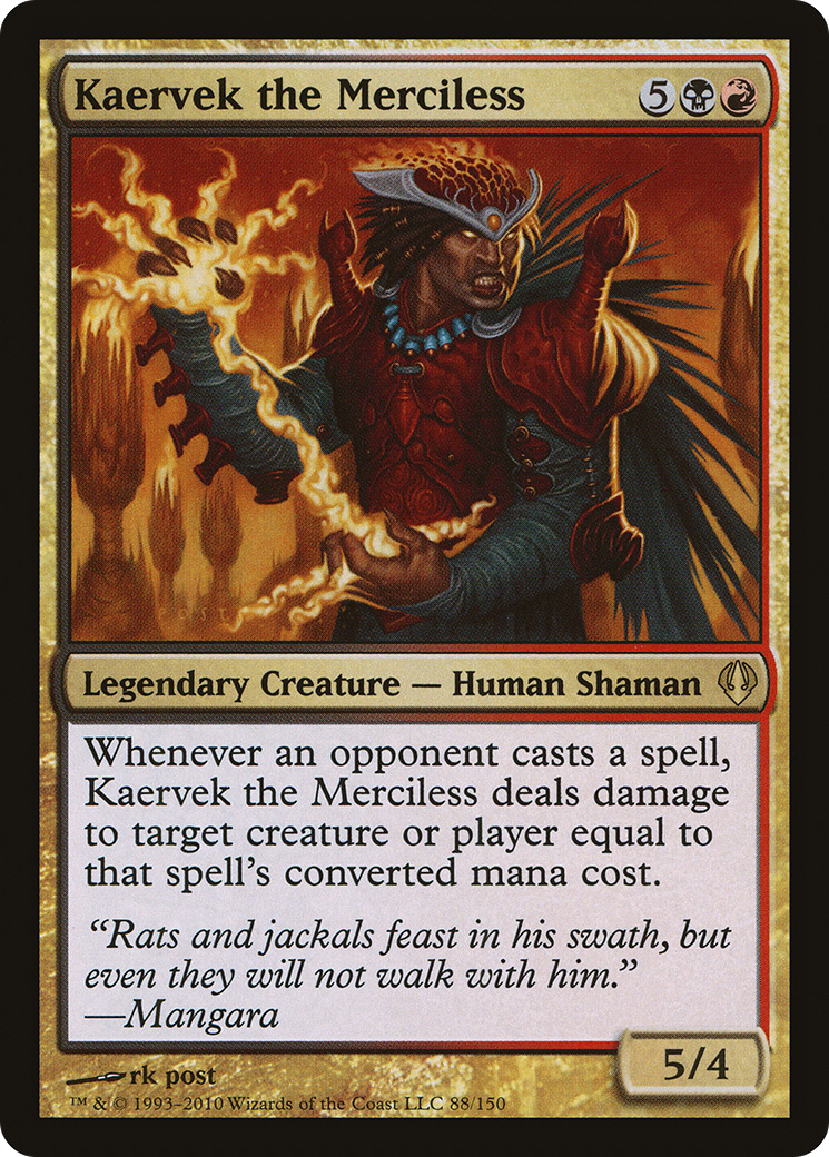 Image of Kaervek the Merciless (ARC-088) - Archenemy