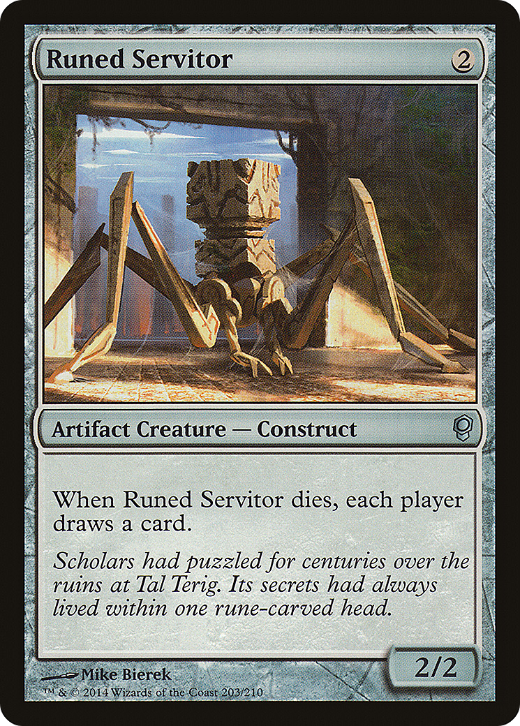 Image of Runed Servitor (CNS-203) - Conspiracy Foil