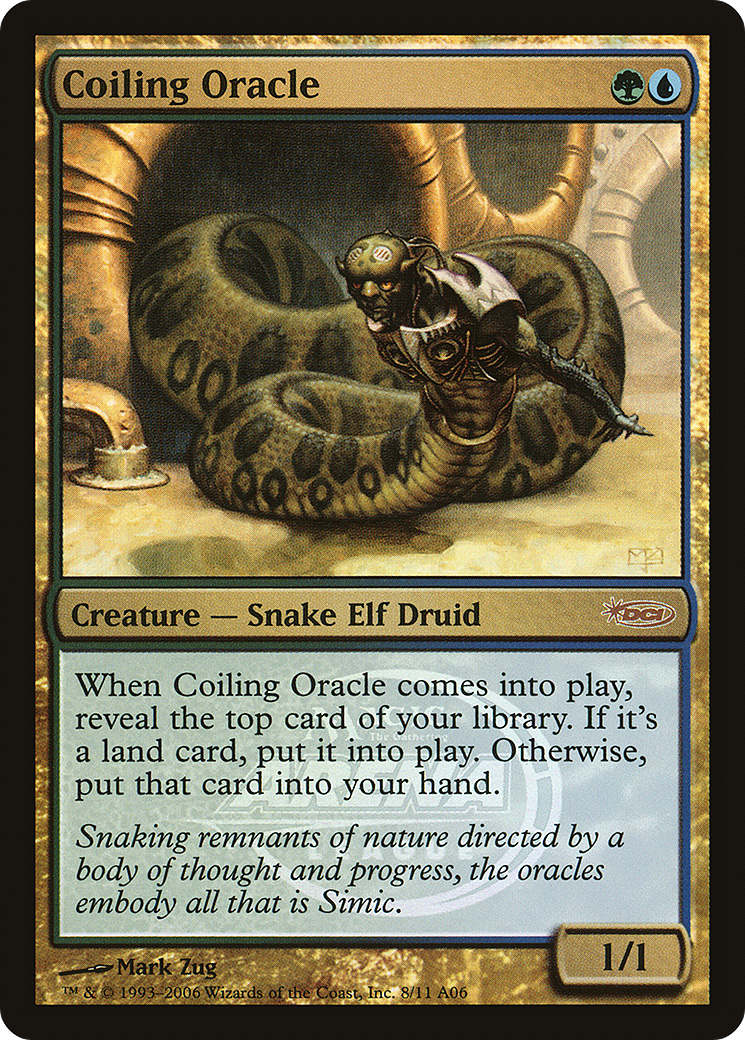 Image of Coiling Oracle (ARENA-) - Arena League 2006 Foil