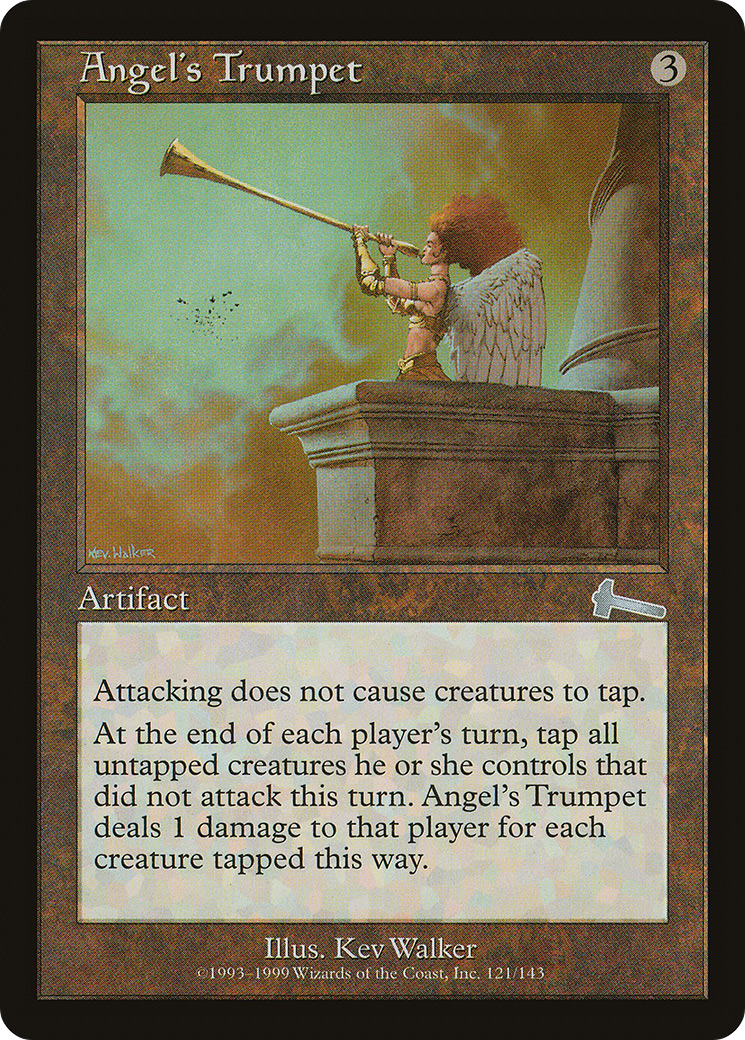 Image of Angel's Trumpet (ULG-121) - Urza's Legacy Foil