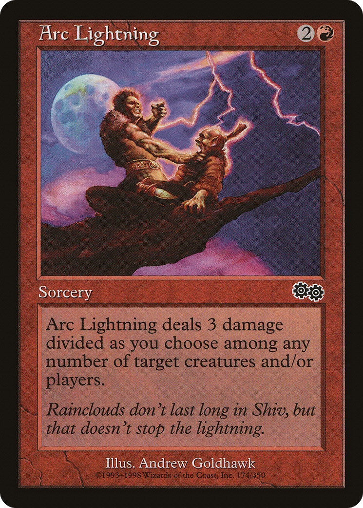 Image of Arc Lightning (USG-174) - Urza's Saga