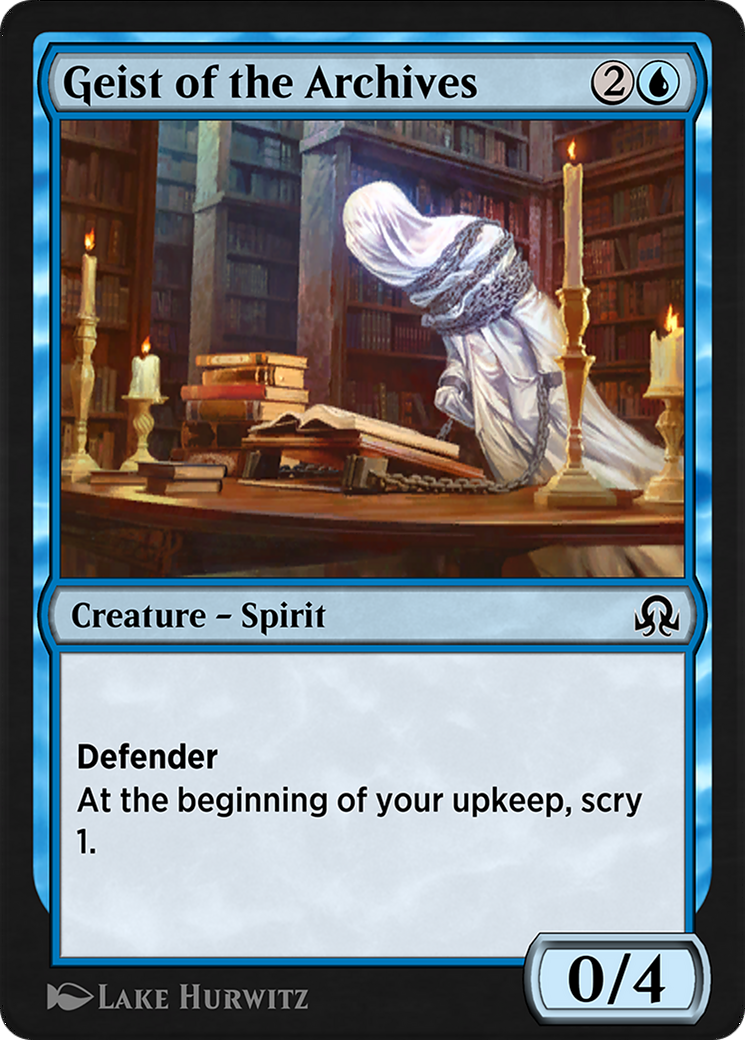 Image of Geist of the Archives (SIR-072) - Shadows over Innistrad Remastered