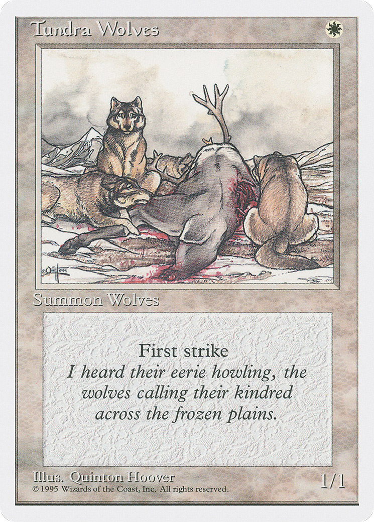 Image of Tundra Wolves (4ED-) - Fourth Edition