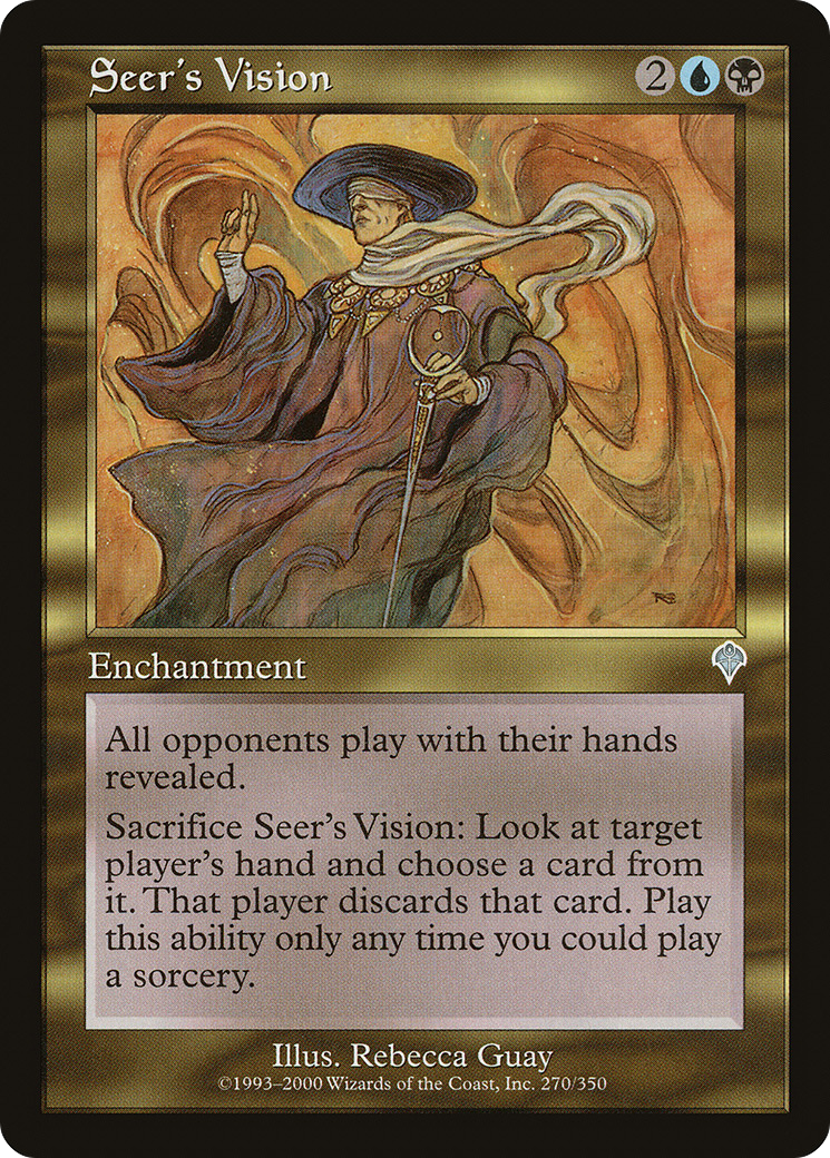 Image of Seer's Vision (INV-270) - Invasion Foil