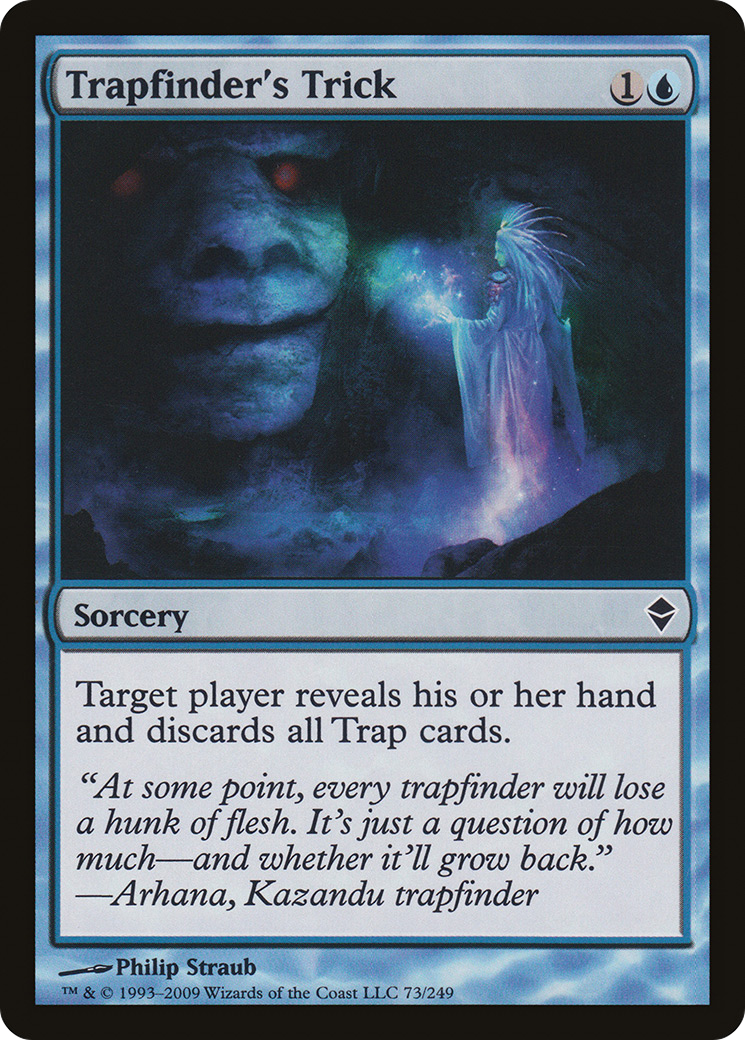 Image of Trapfinder's Trick (ZEN-073) - Zendikar Foil