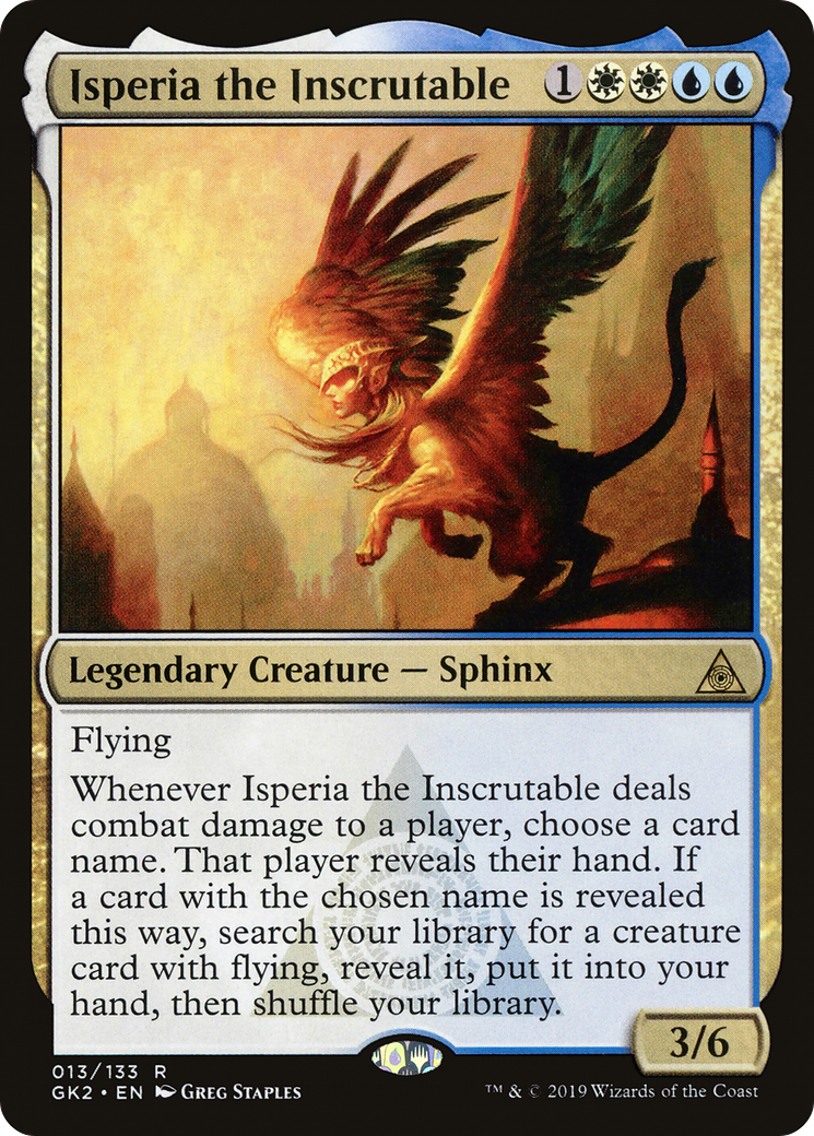 Image of Isperia the Inscrutable (GK2-013) - RNA Guild Kit