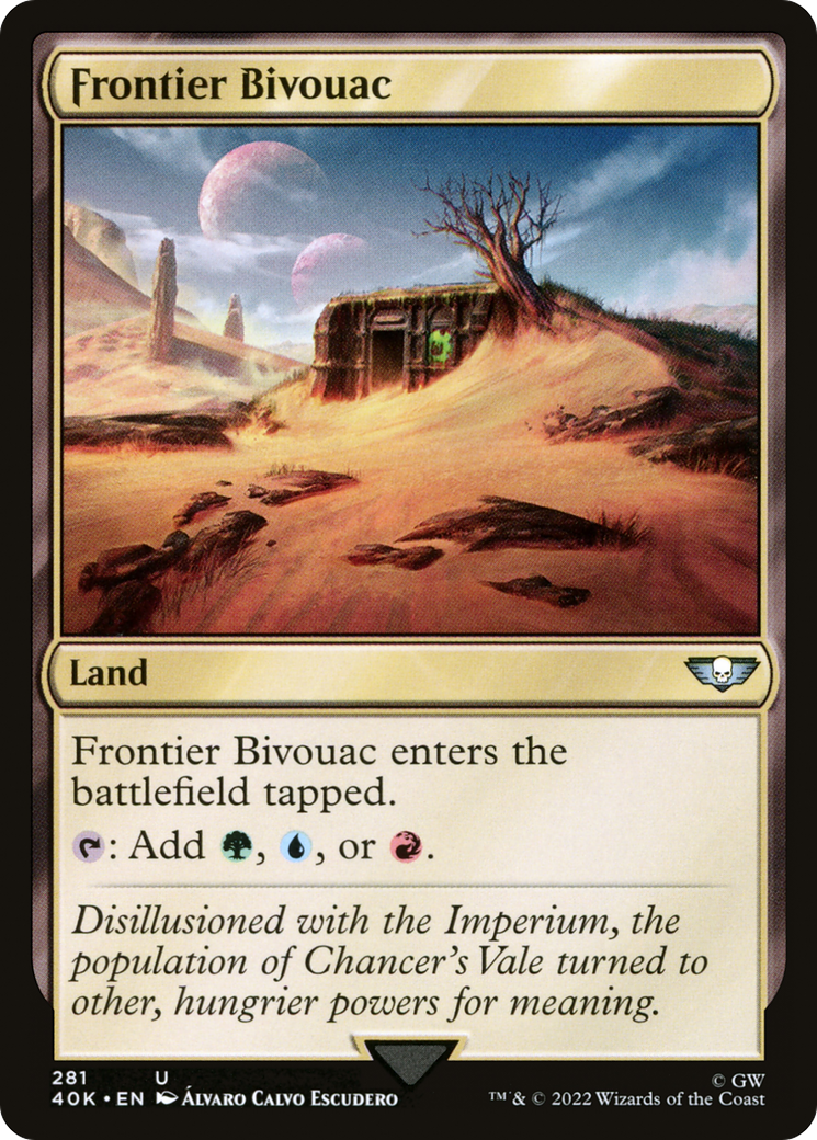 Image of Frontier Bivouac (40K-281) - Warhammer 40,000 Commander