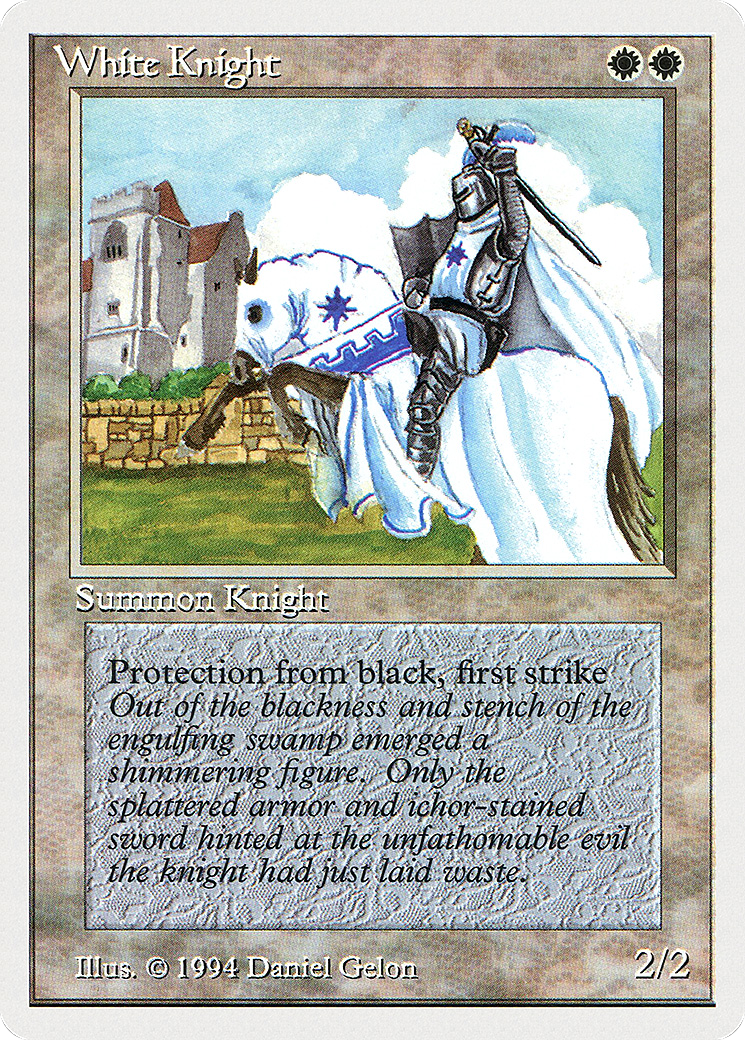 Image of White Knight (SUM-044) - Summer Magic / Edgar