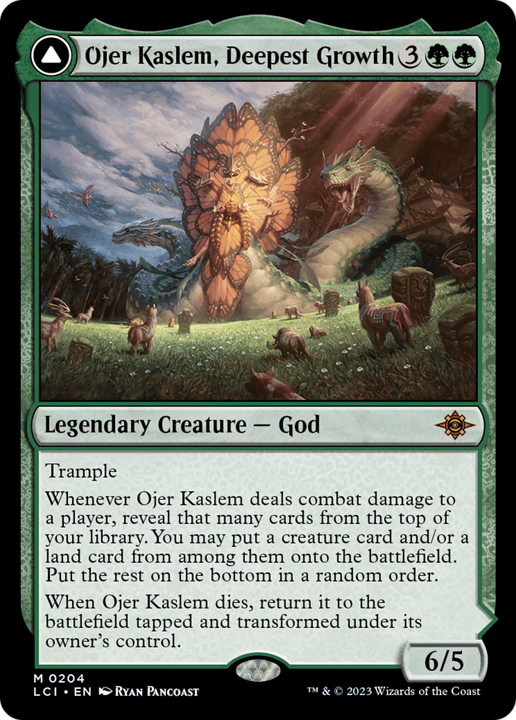 Image of Ojer Kaslem, Deepest Growth (LCI-204) - The Lost Caverns of Ixalan Foil