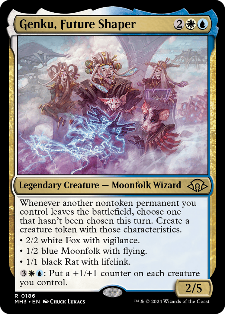 Image of Genku, Future Shaper (MH3-186) - Modern Horizons 3 Foil