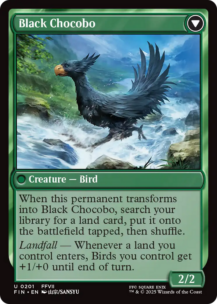 Image of Sidequest: Raise a Chocobo (FIN-201) - FINAL FANTASY: (enchantment) Foil