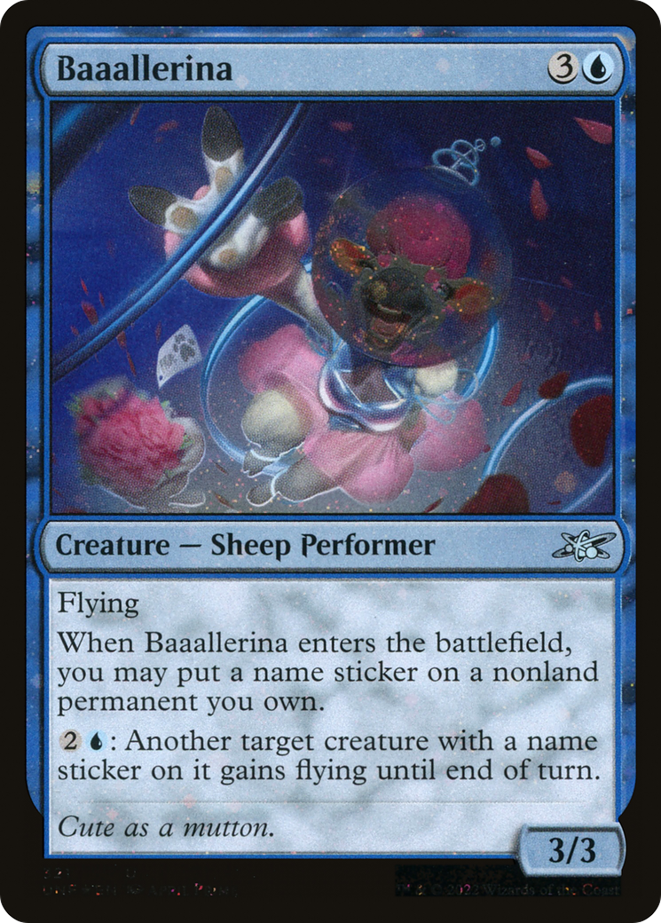 Image of Baaallerina (Galaxy Foil) (UNF-321) - Unfinity Foil