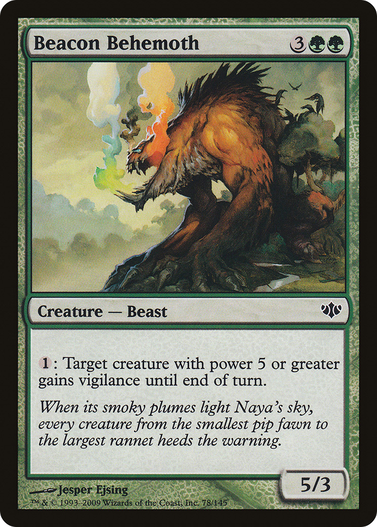 Image of Beacon Behemoth (CON-078) - Conflux Foil