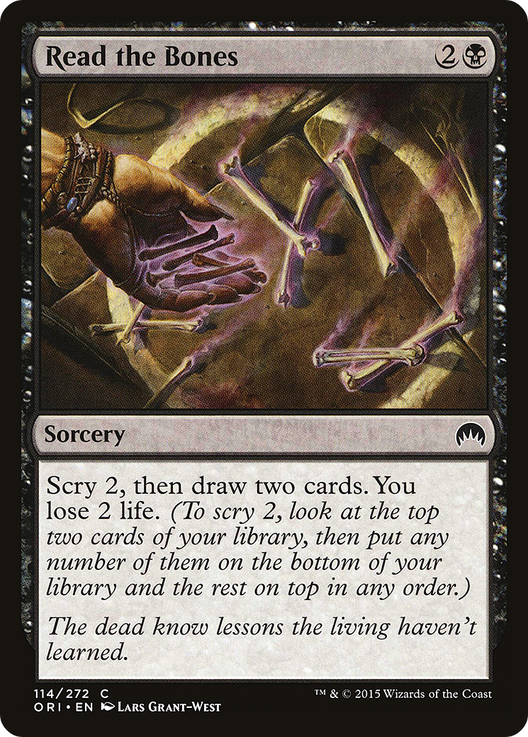 Image of Read the Bones (ORI-114) - Magic Origins