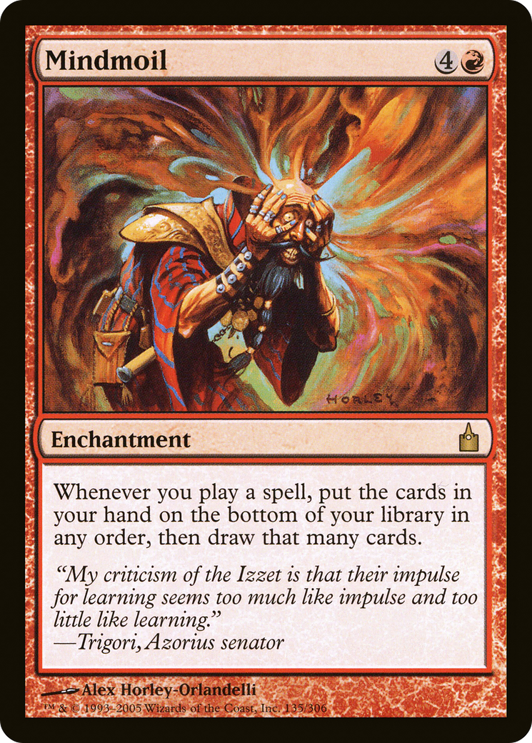 Image of Mindmoil (RAV-135) - Ravnica: City of Guilds Foil