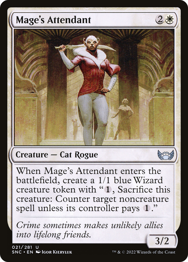Image of Mage's Attendant (SNC-021) - Streets of New Capenna