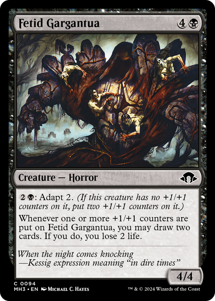 Image of Fetid Gargantua (MH3-094) - Modern Horizons 3