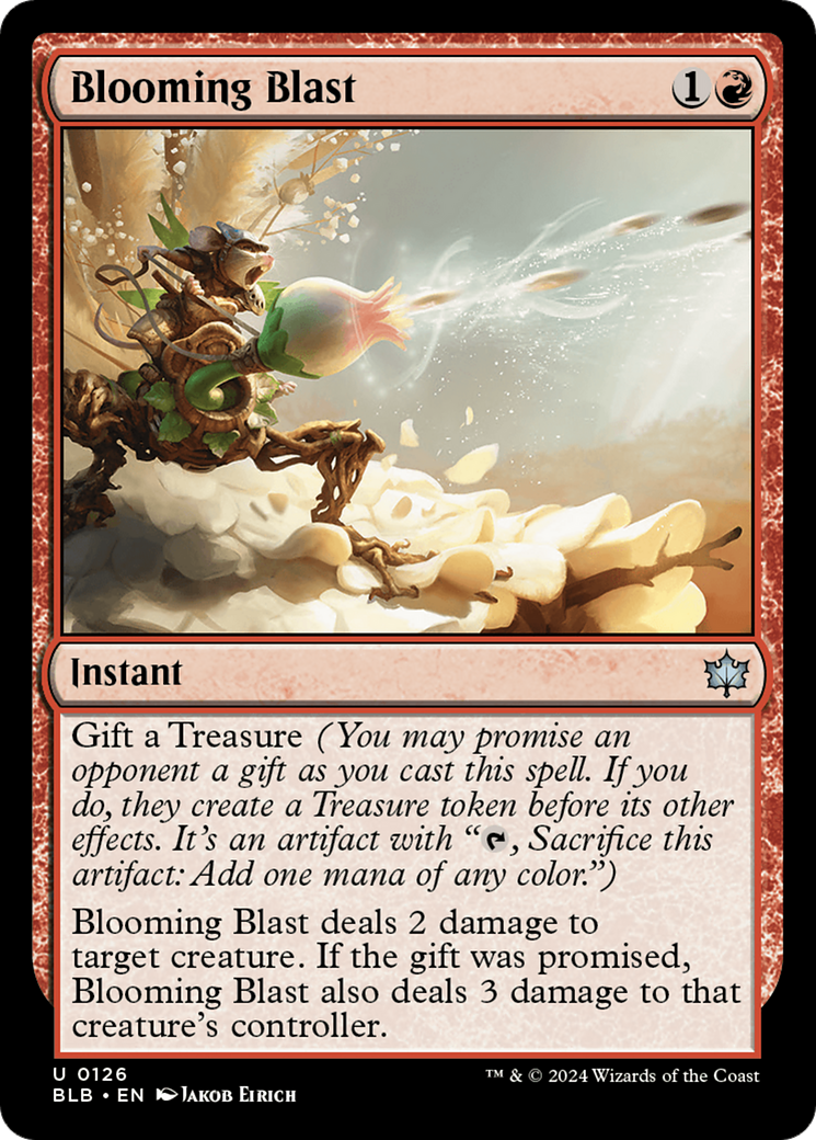 Image of Blooming Blast (BLB-126) - Bloomburrow