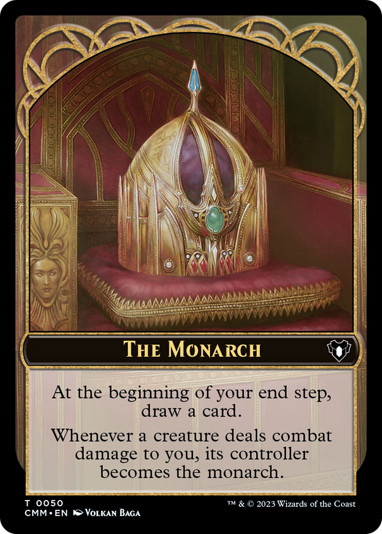 Image of The Monarch (TCMM-050) - Commander Masters Tokens Foil