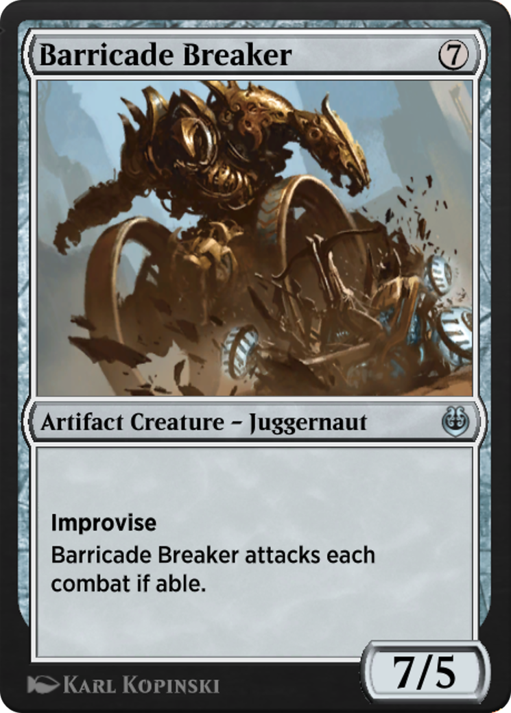 Image of Barricade Breaker (KLR-222) - Kaladesh Remastered